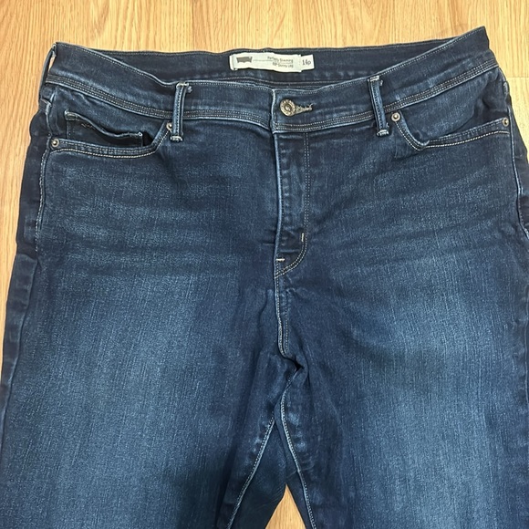 Levi’s Perfectly Slimming 512 Skinny Jean Size 14P - Picture 5 of 16